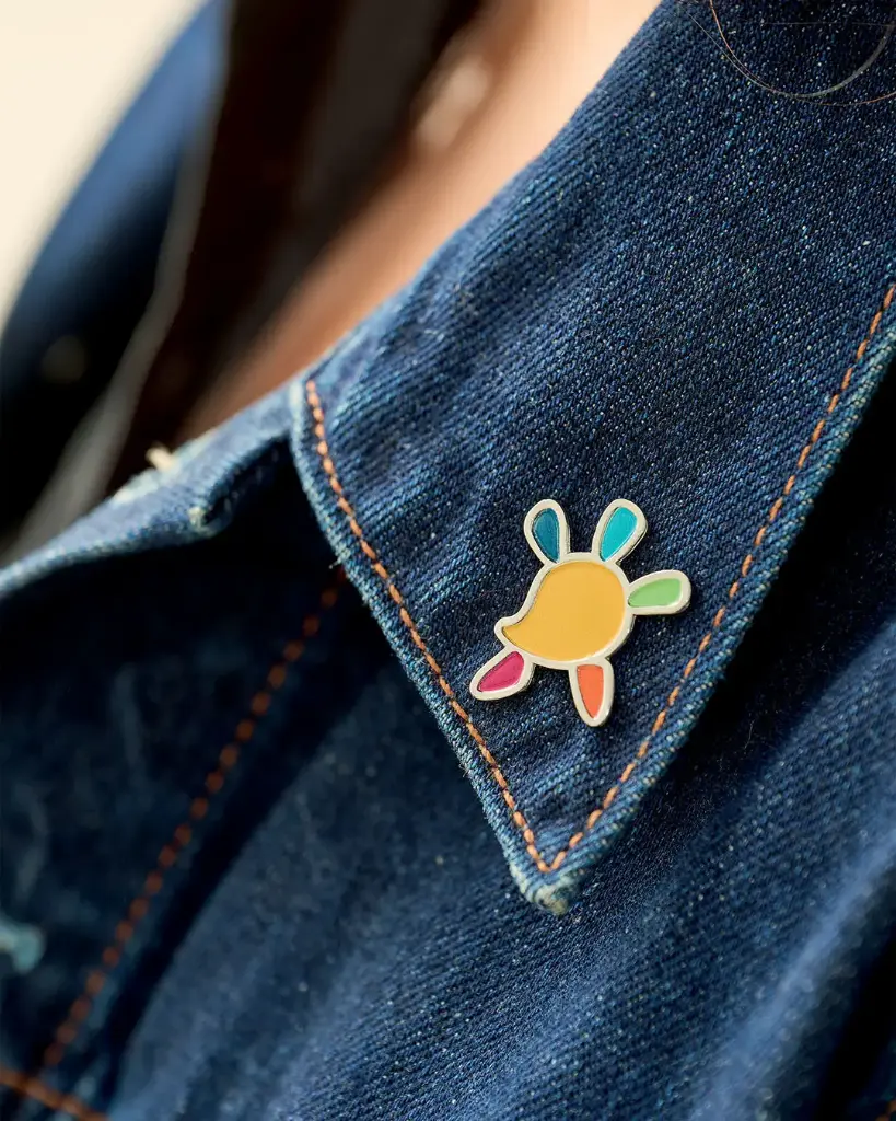 Le pin's Téléthon